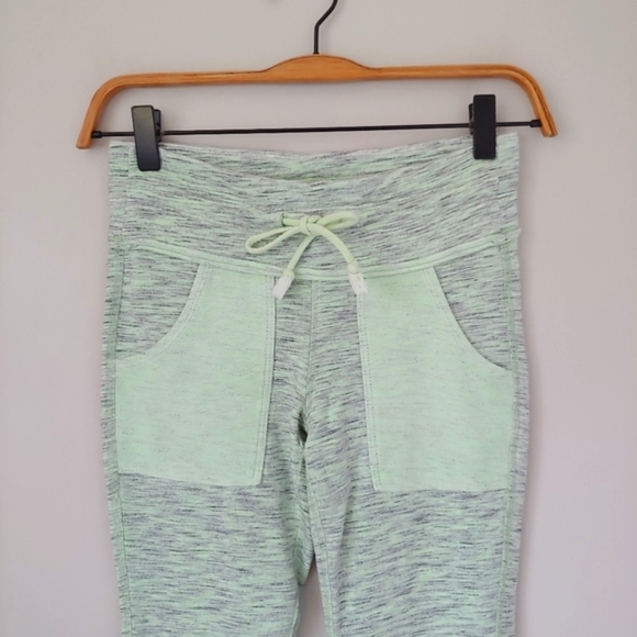 Free People Fp Movement Kyoto Leggings High Rise Ankle Pants Size XS Neon Melon - Picture 6 of 15